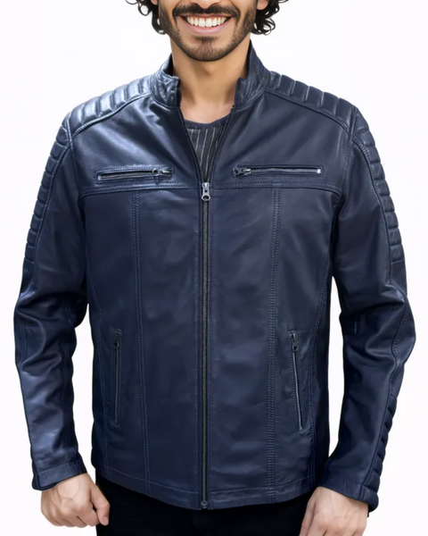 MENS TAZZI LEATHER JACKET