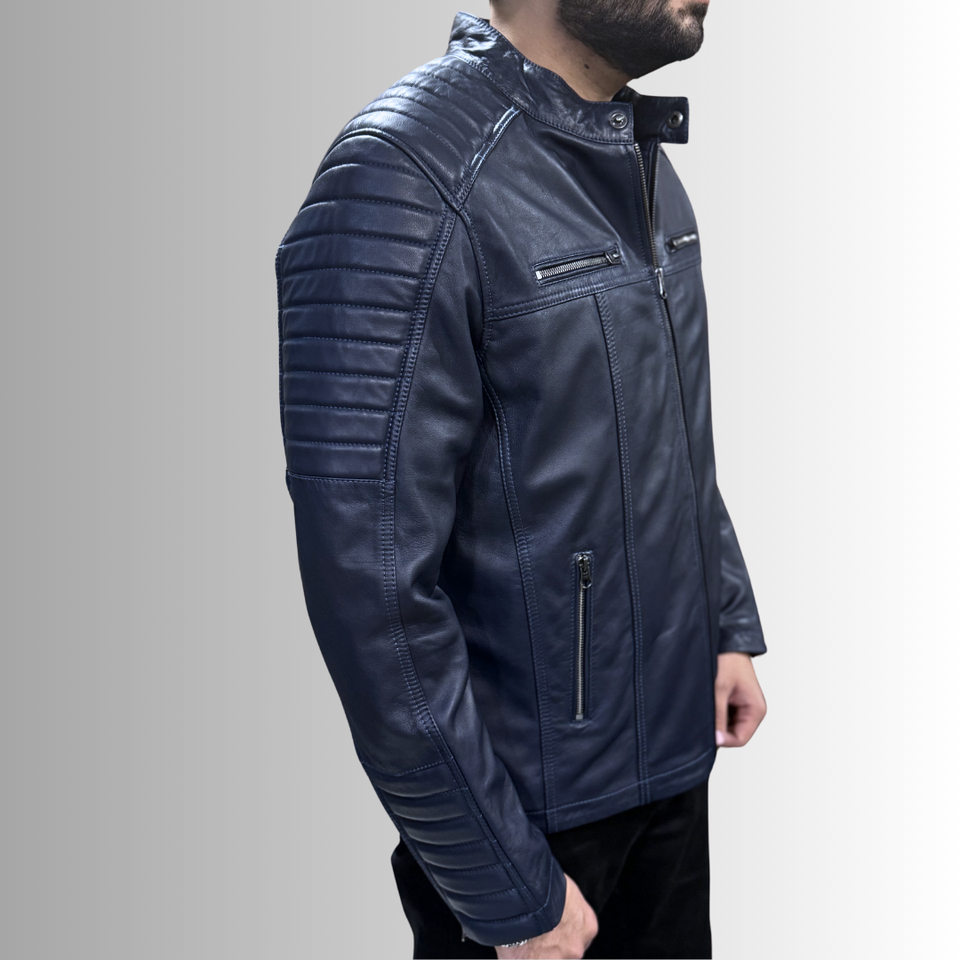 MENS TAZZI LEATHER JACKET