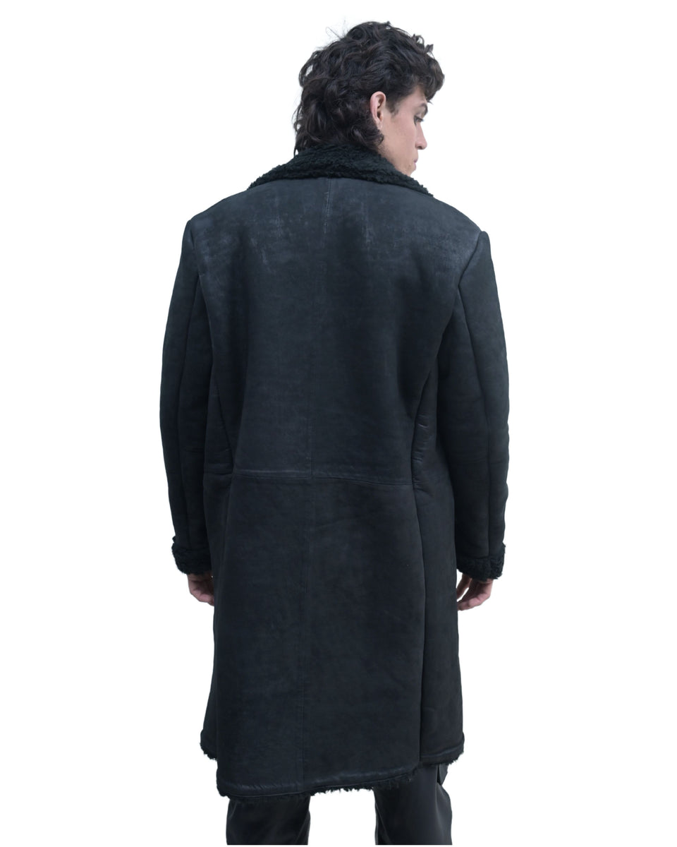 PINTO MENS LEATHER LONG CAOT