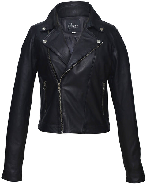 MOTO WOMEN LEATHER JACKET