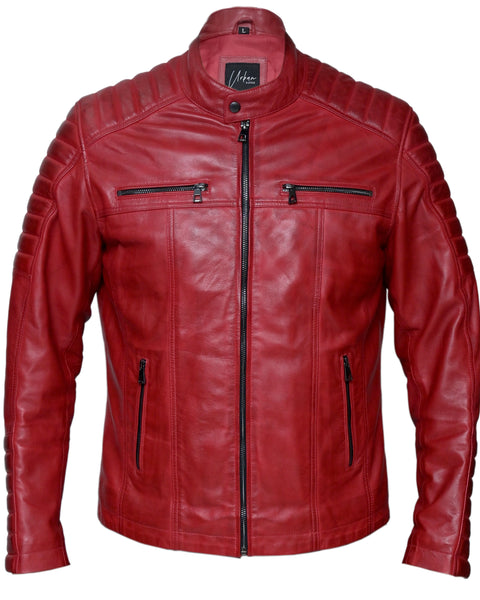 MENS TAZZI LEATHER JACKET