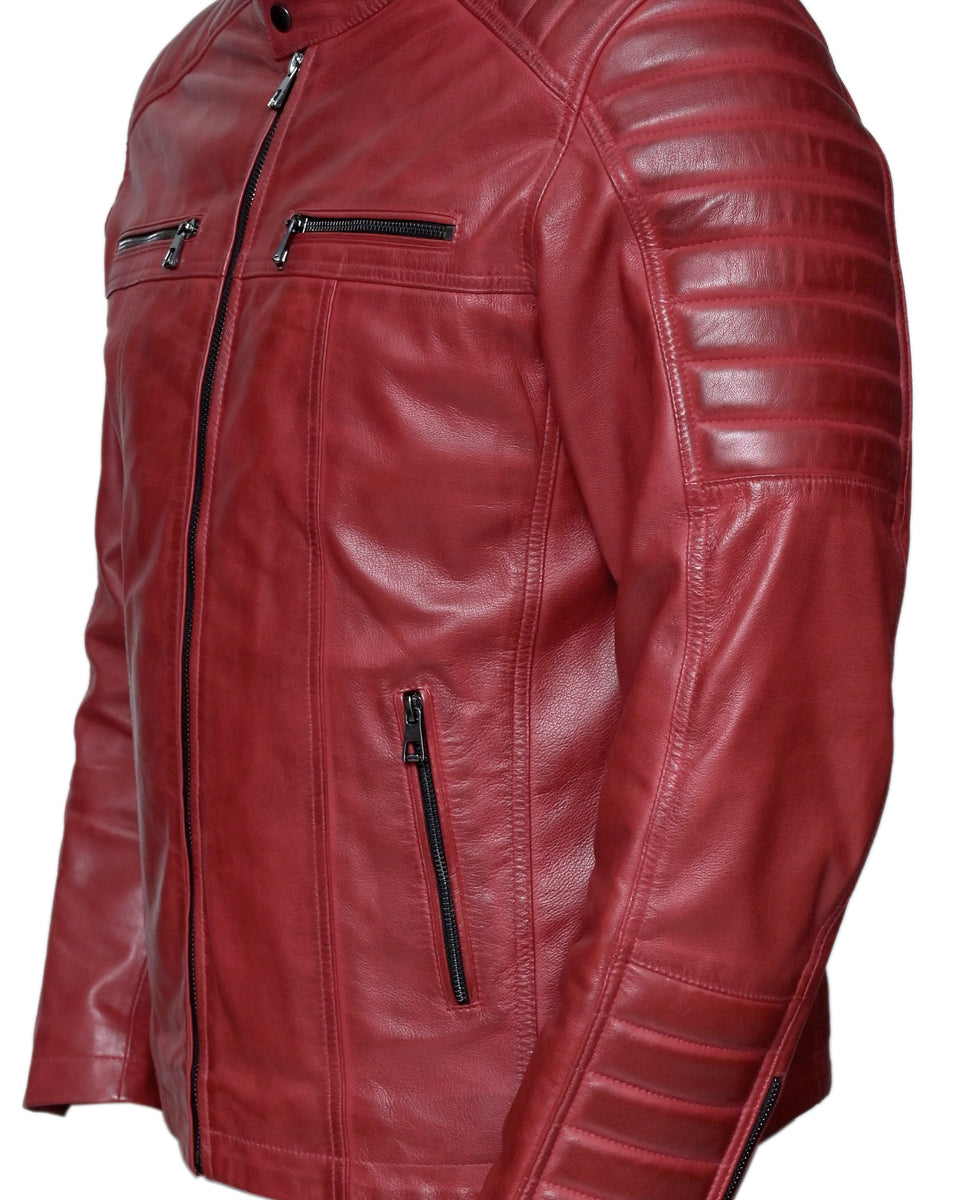 MENS TAZZI LEATHER JACKET