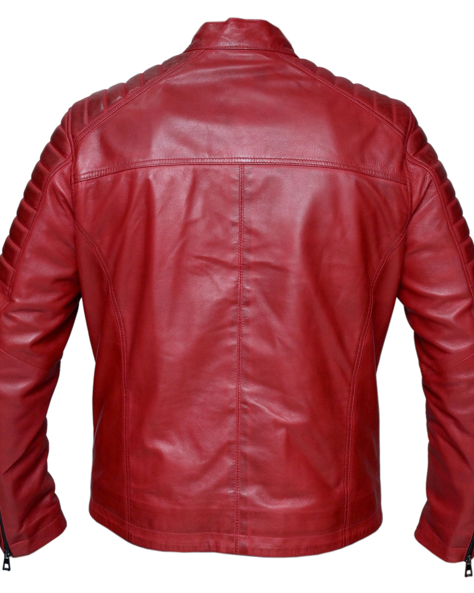 MENS TAZZI LEATHER JACKET