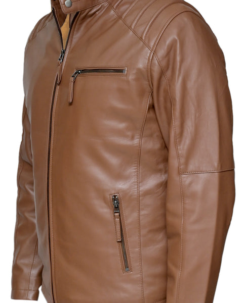 MENS HERCULES EIGHT LEATHER JACKET