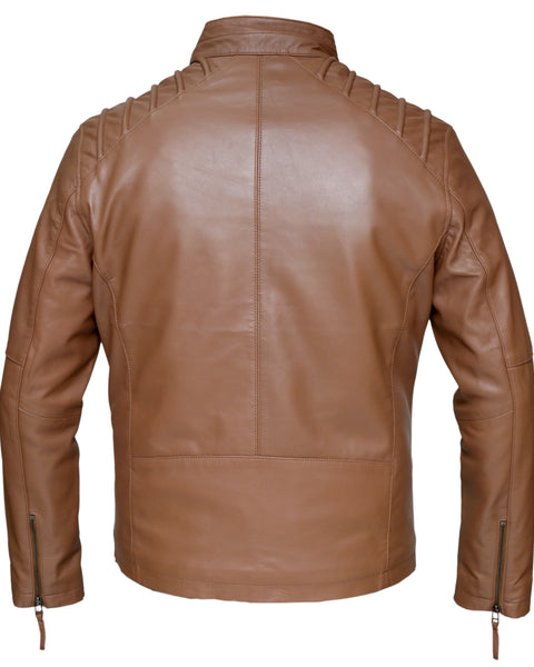 MENS HERCULES EIGHT LEATHER JACKET