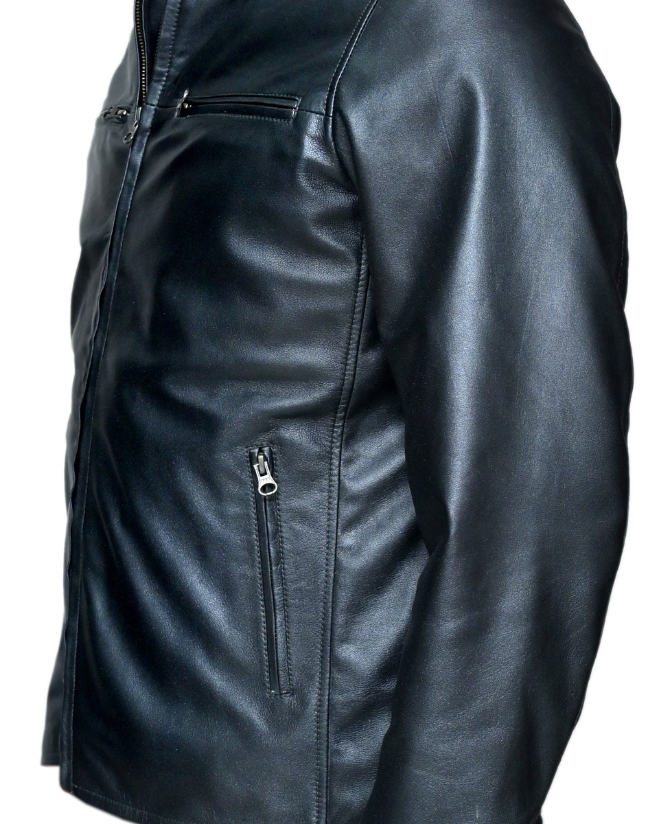 MENS CLASSIC LEATHER JACKET