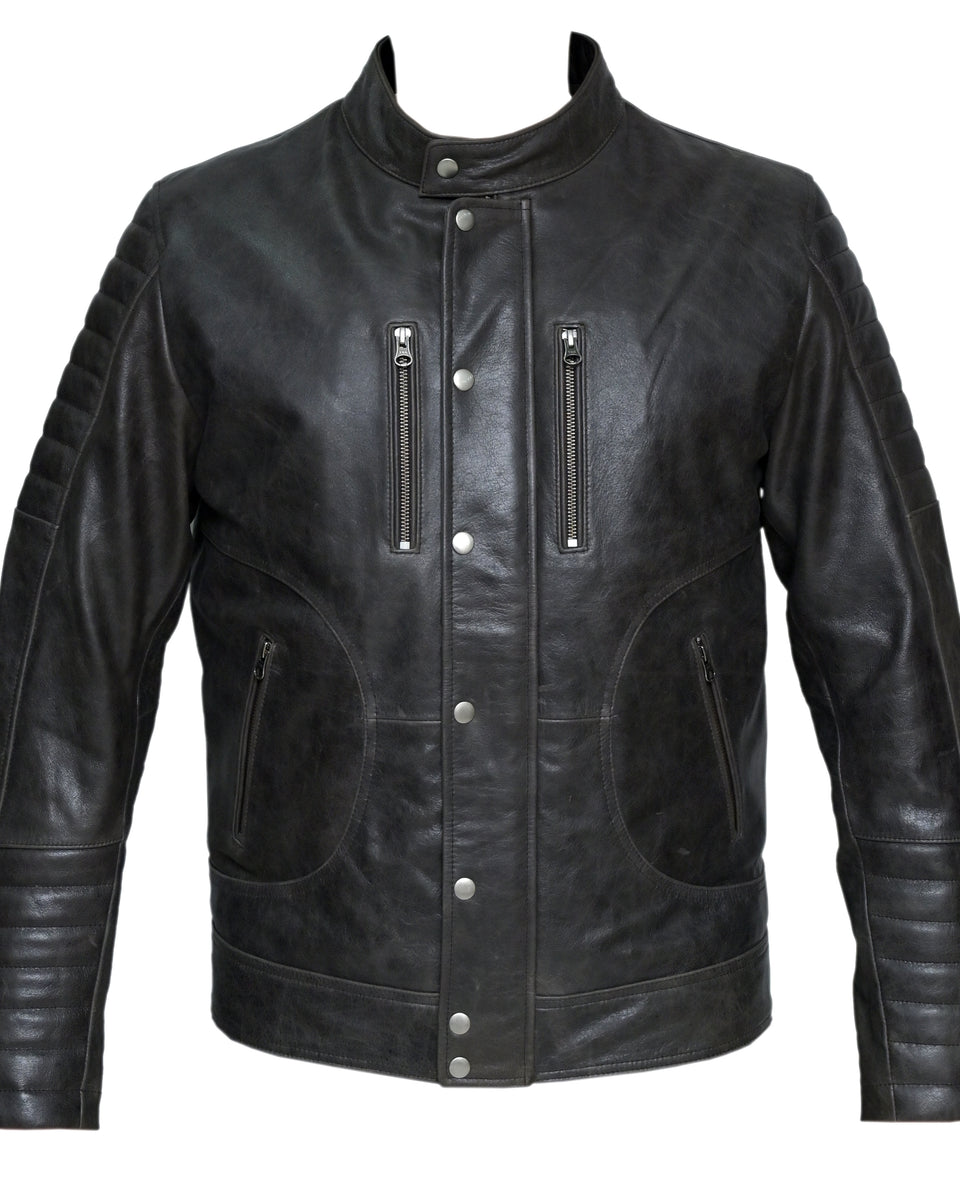 JOHN MENS LEATHER JACKET