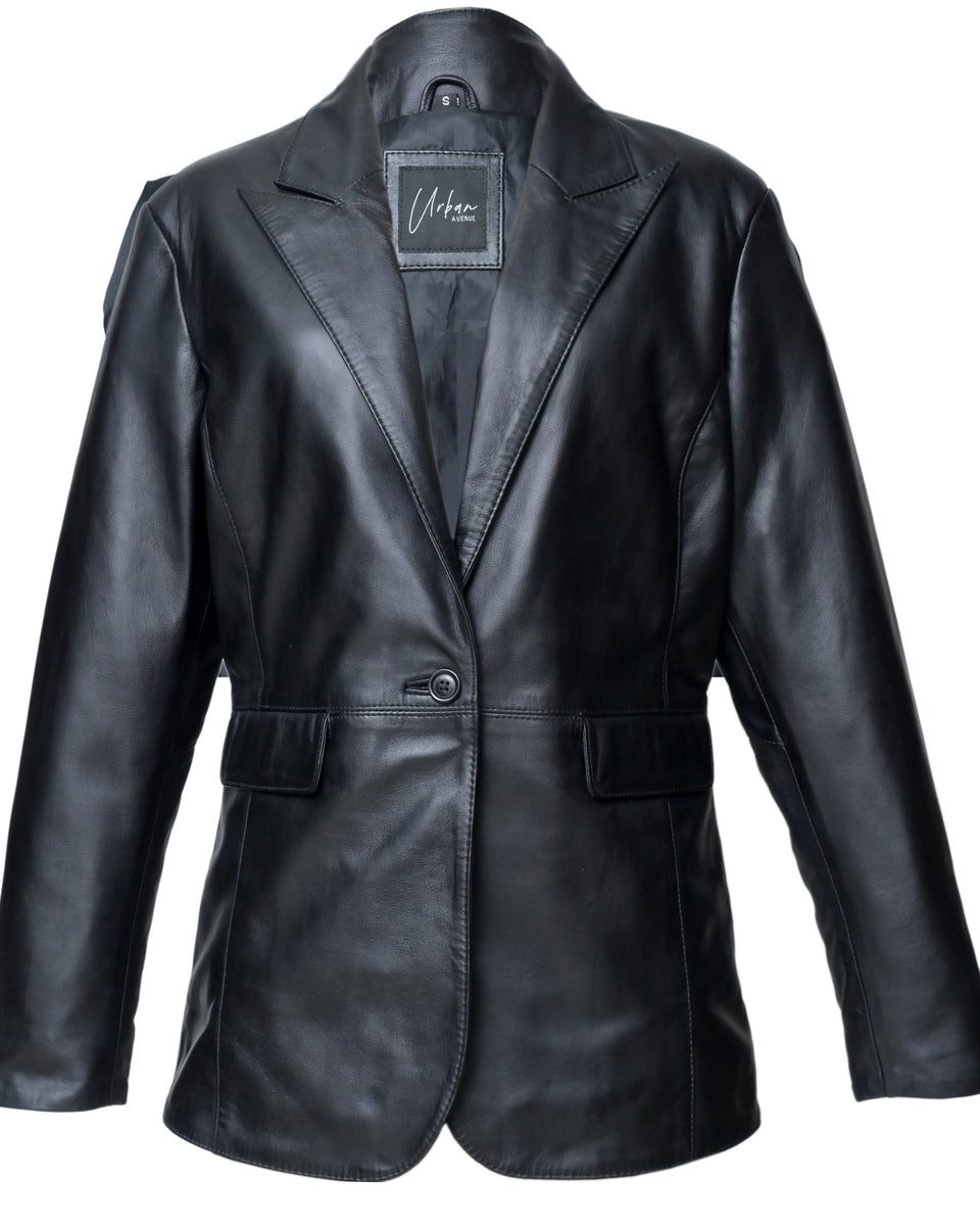 ALLISON ONE WOMEN LEATHER COAT