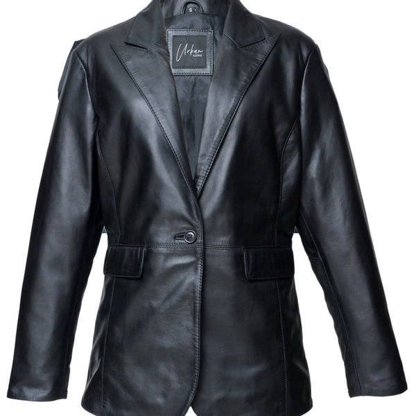 ALLISON ONE WOMEN LEATHER COAT