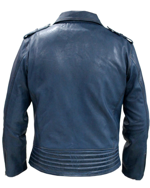 MENS BARNDO BIKER LEATHER JACKET