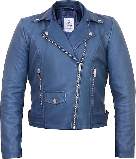 Leather Jacket For Woman’s | Moto Biker Jacket Women Short Coat Jacket