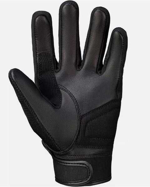 Genuine Black Leather Gloves for Cycling -Motorcycle -Mechanics